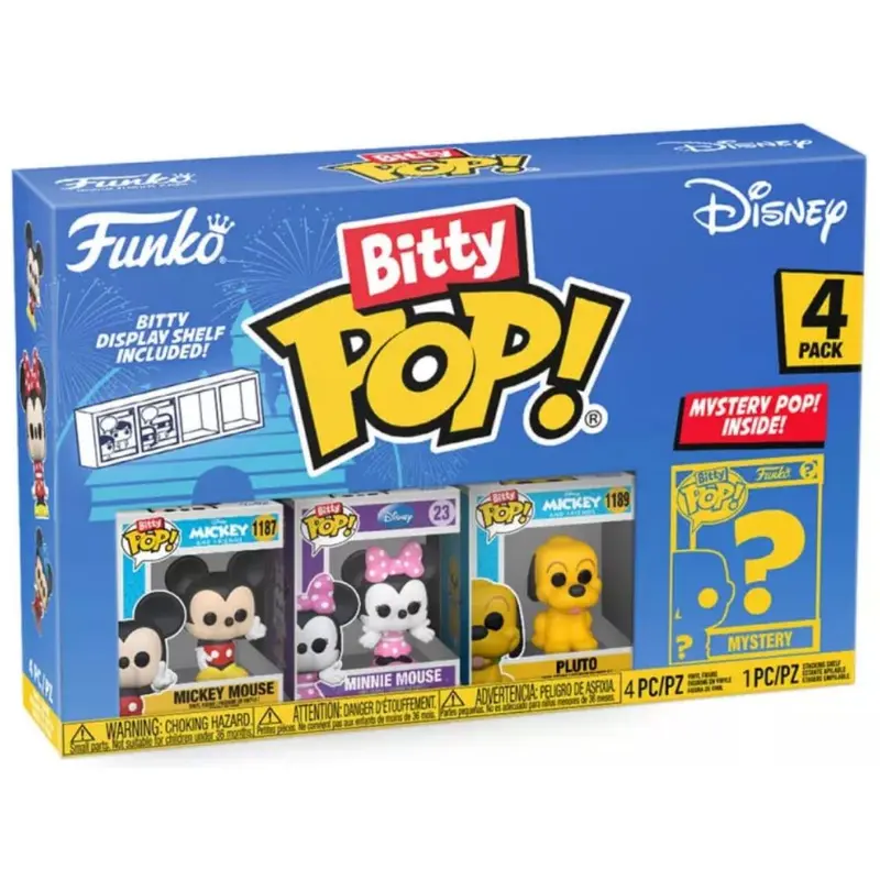 Funko Bitty Pop Disney Mickey Minnie Pluto