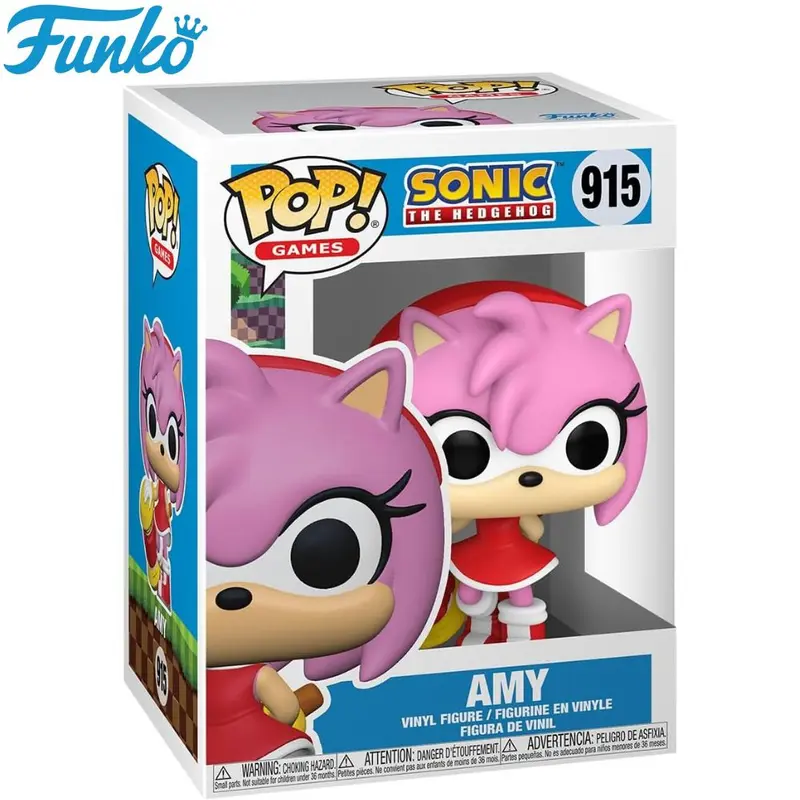 Funko Pop Amy con martillo Sonic (915)