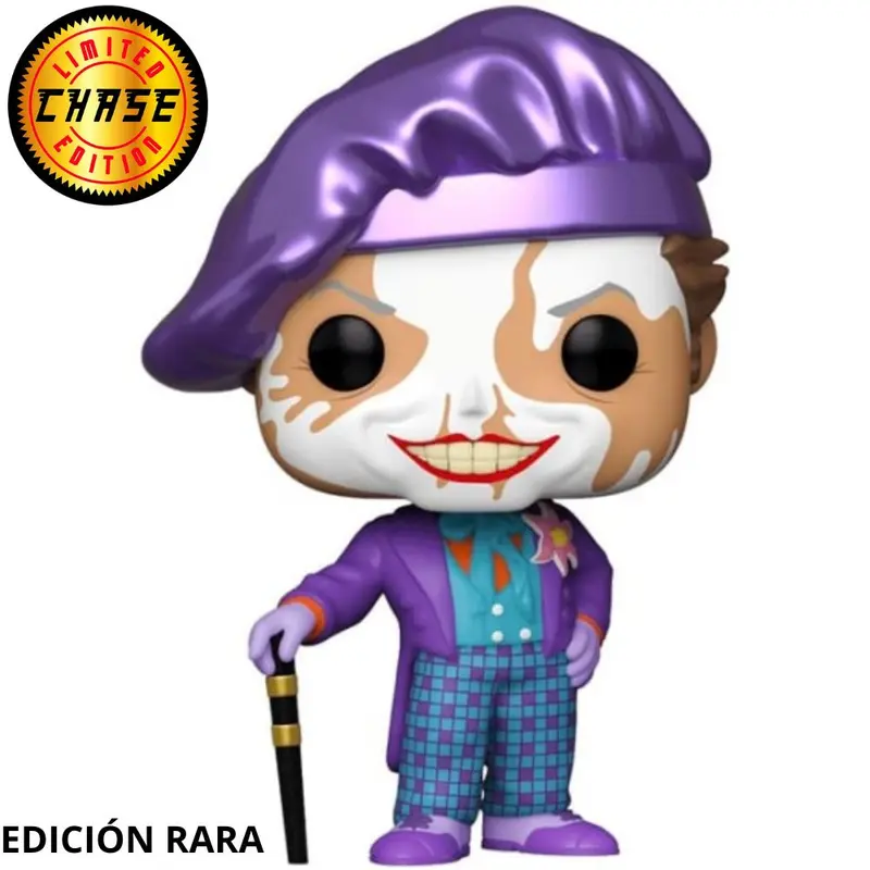 Funko Pop Joker con boina Batman edición rara chase (337)