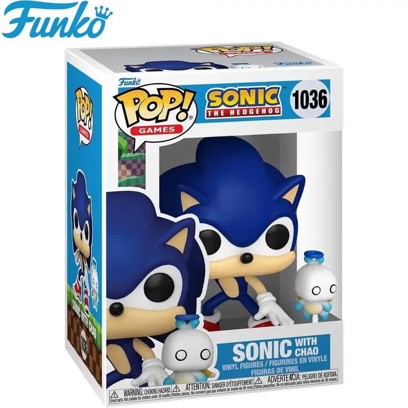 Funko Pop Sonic con Chao (1036)