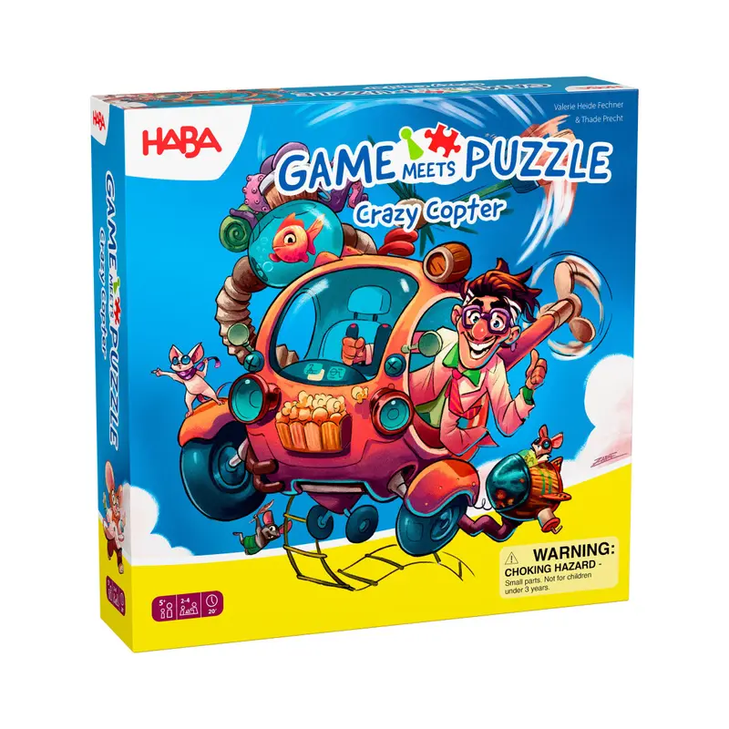 Game meets Puzzle - Crazy Copter