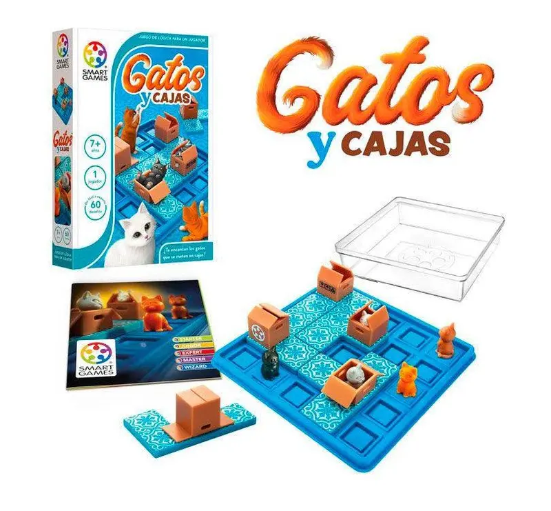 Gatos y cajas Smart Games