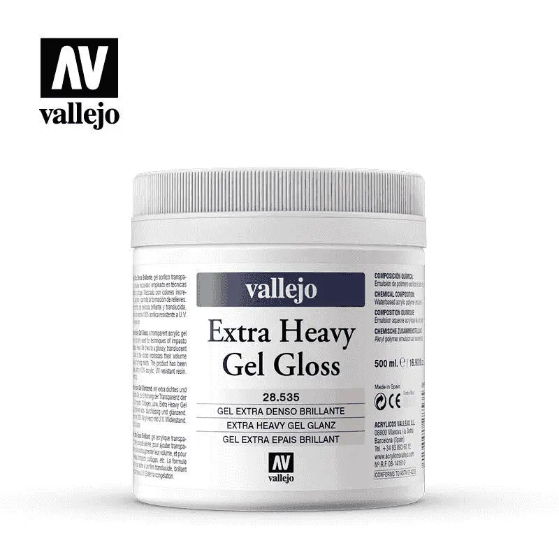 Gel Extra Denso Brillo 200 ml. Vallejo