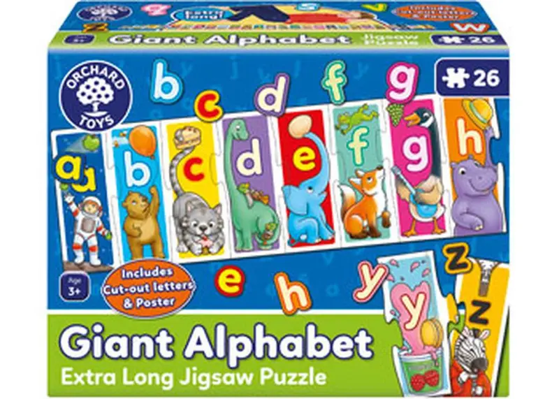Giant Alphabet | Puzzle Abecedario en Inglés | Orchard Toys | +3 años
