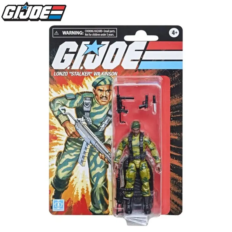 Gijoe figura Lonzo Stalker Wilkinson retro Hasbro (F2235)