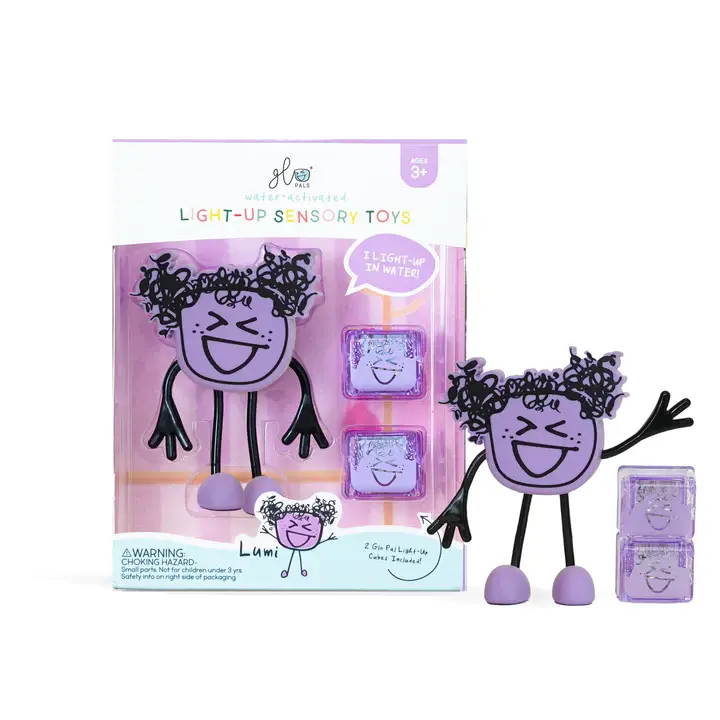GloPals, juguetes sensorial activado por agua