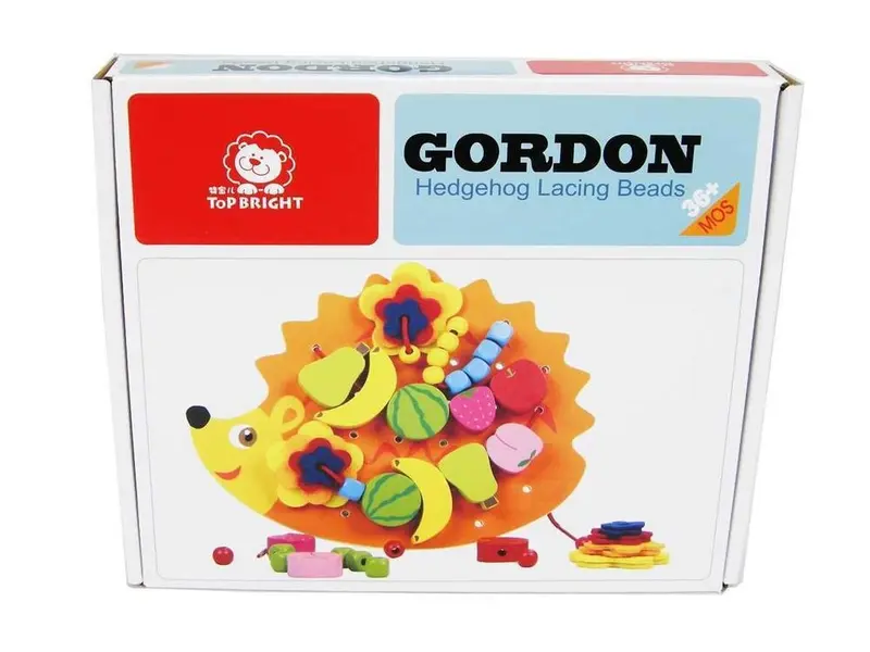 GORDON HEDGEHOG LACING BEADS - Top Bright