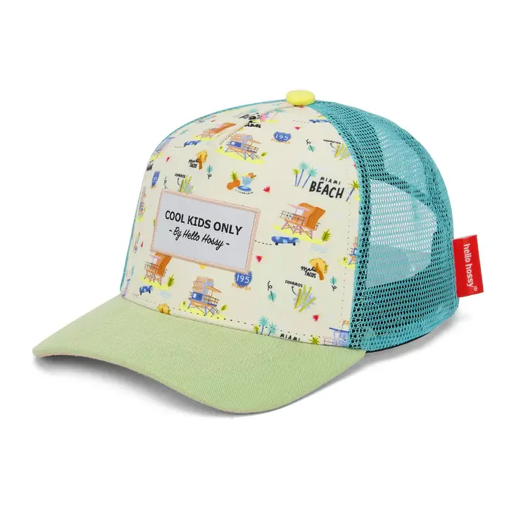 Gorra infantil Miami Beach Hello Hossy