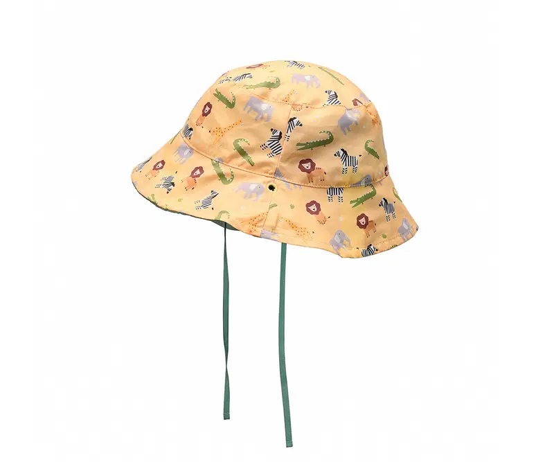 Gorro Reversible Wild Animals