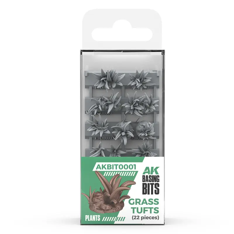 Grass Tufts - Basing Bits 22 Pieces
