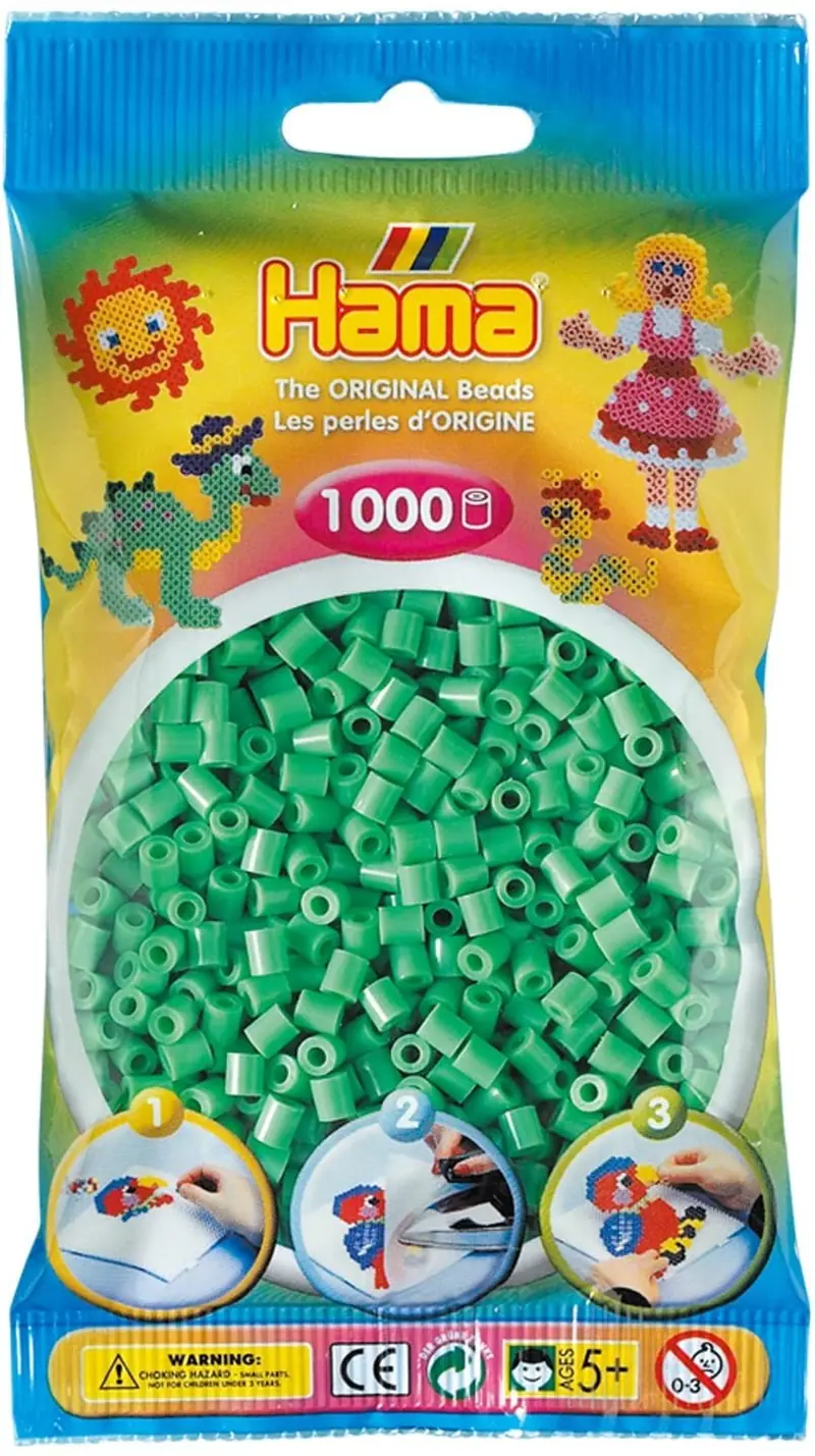 Hamma midi verde claro perla - hamma