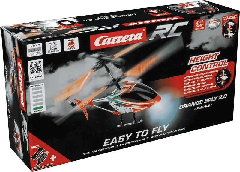 Helicoptero RC Orange Sply 2.0 3Canales