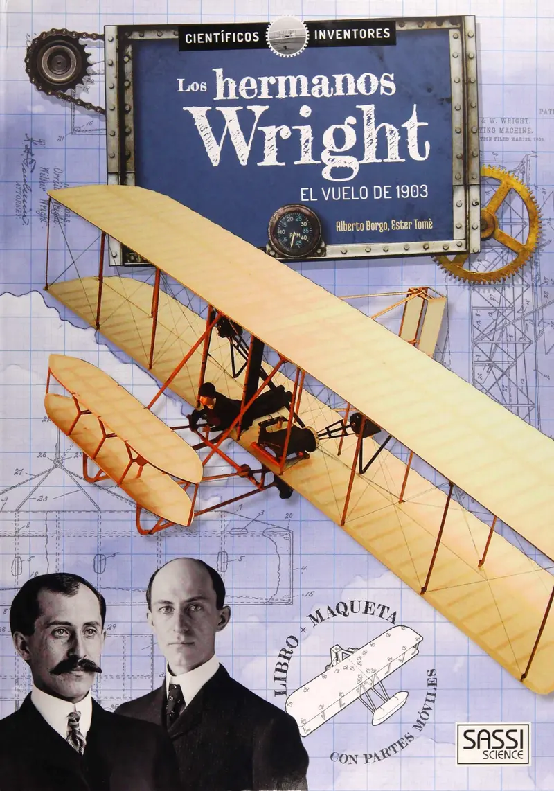 Hermanos wrigth 1903 libro + maqueta 3d