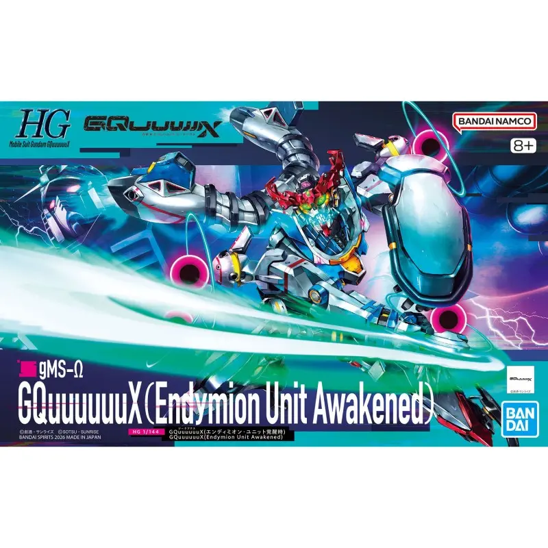 HG - 1/144 GQuuuuuuX (Endymion Unit Awakened)