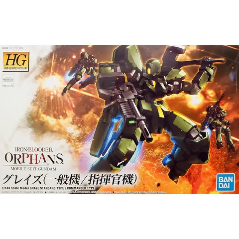 HG - 1/144 Iron Bloded Orphans Graze Standard Type / Commander Type