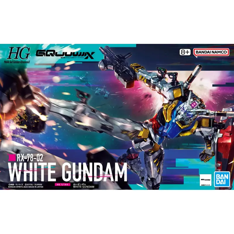 HG - 1/144 RX-78-02 White Gundam