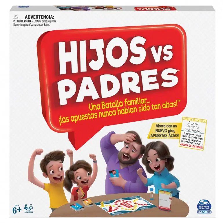 Hijos VS Padres , Una batalla familiar - Spin Master 6065093
