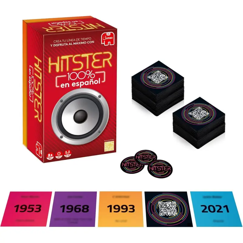 Hitster 100% en español - Jumbo 1110100474