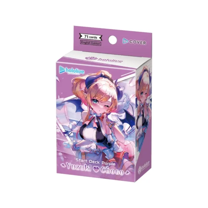 Hololive OFFICIAL CARD GAME - Start Deck Purple "Yuzuki Choco" (HSD04)