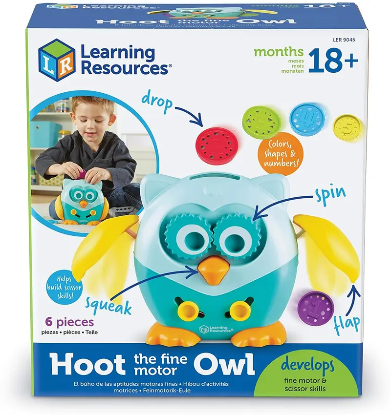 Hoot buho motricidad fina - learning resources