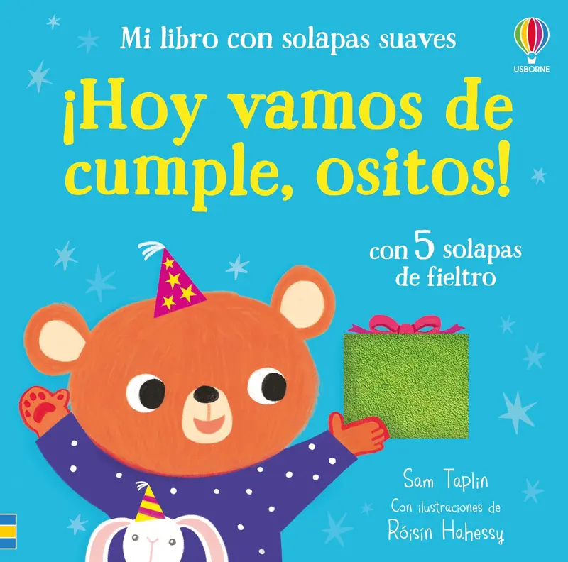 ¡Hoy vamos de cumple, ositos! (Mi libro con solapas suaves) - Usborne