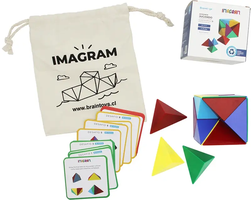IMAGRAM 24 piezas - Braintoys
