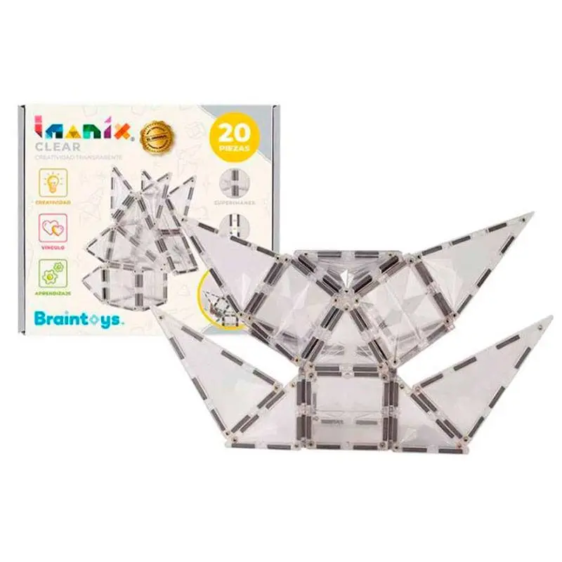 Imanix Clear 20 Piezas - Braintoys 350120