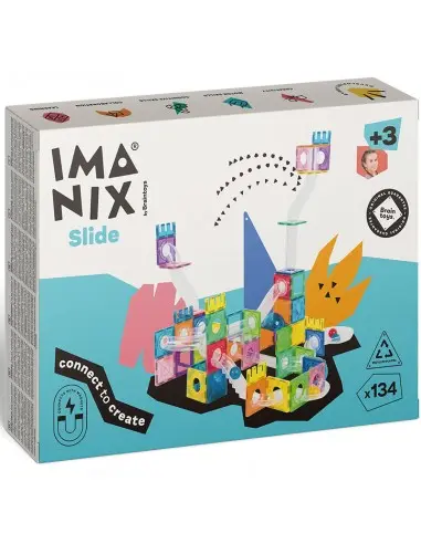 Imanix TOBOGÁN 134 piezas - Braintoys