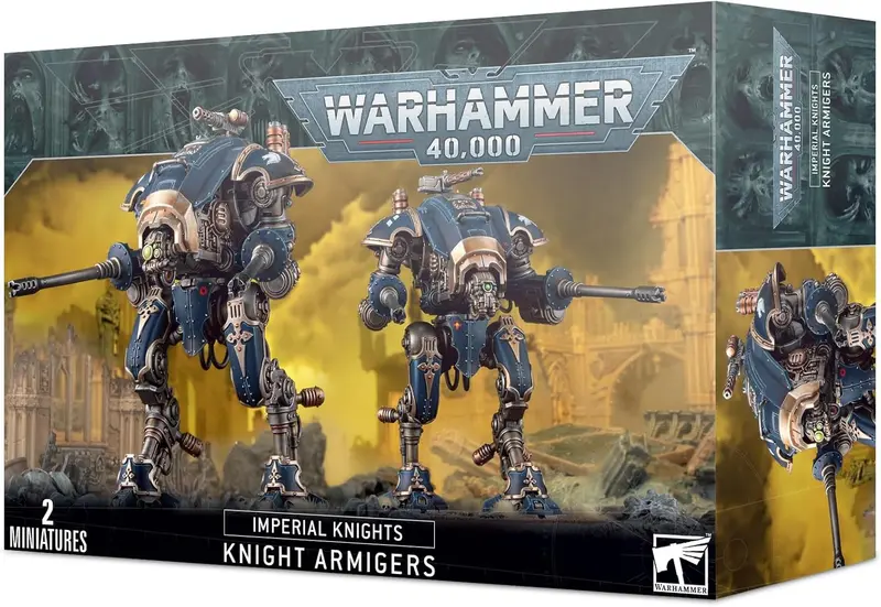Imperial Knights Armiger Helverins - Warhammer 40,000 | Educar Jugando
