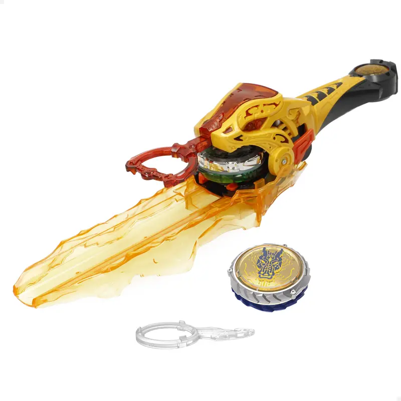 Infinity Nado Set Superior con espada y peonza Leopardo Relámpago