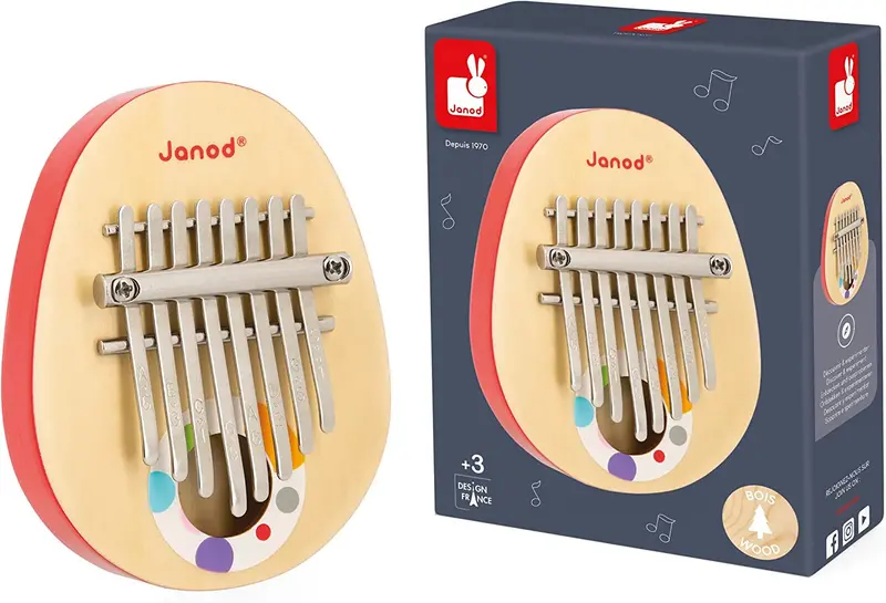 Instrumento musical Kalimba de madera - Janod J076420