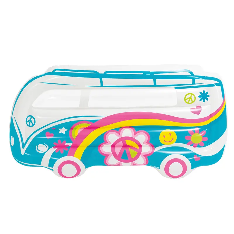 INTEX Colchoneta hinchable furgoneta hippie 178x23x91 cm