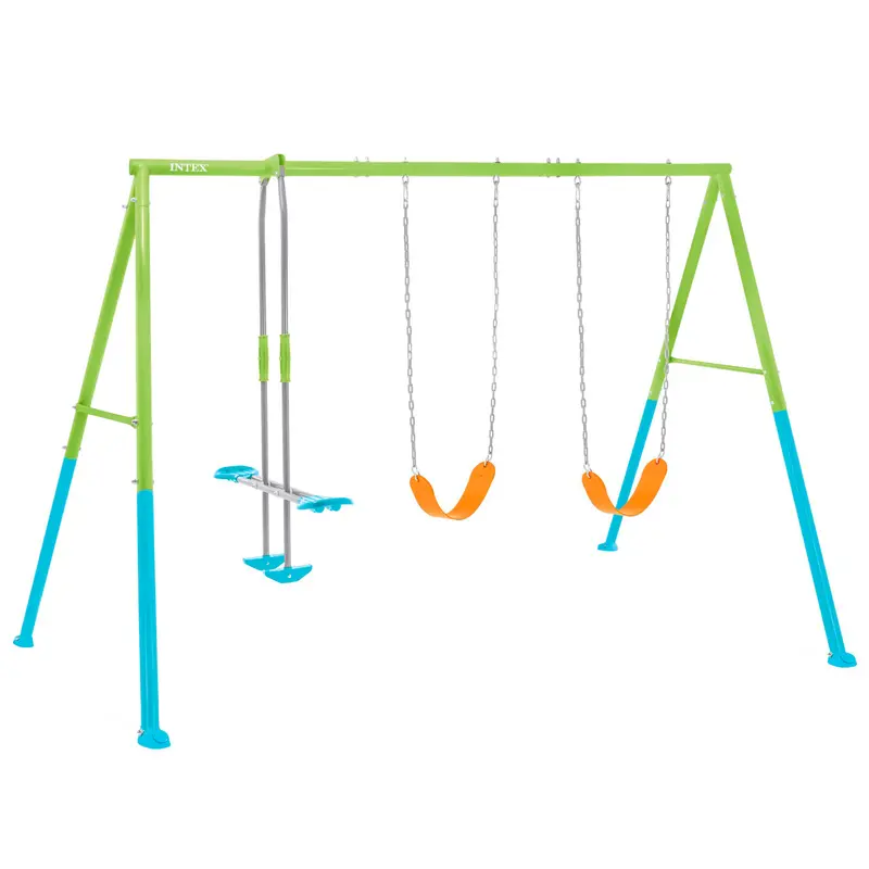 INTEX Columpio jardín doble con balancín