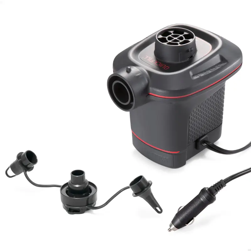 INTEX Hinchador eléctrico con adaptador para coche 12V Quick Fill
