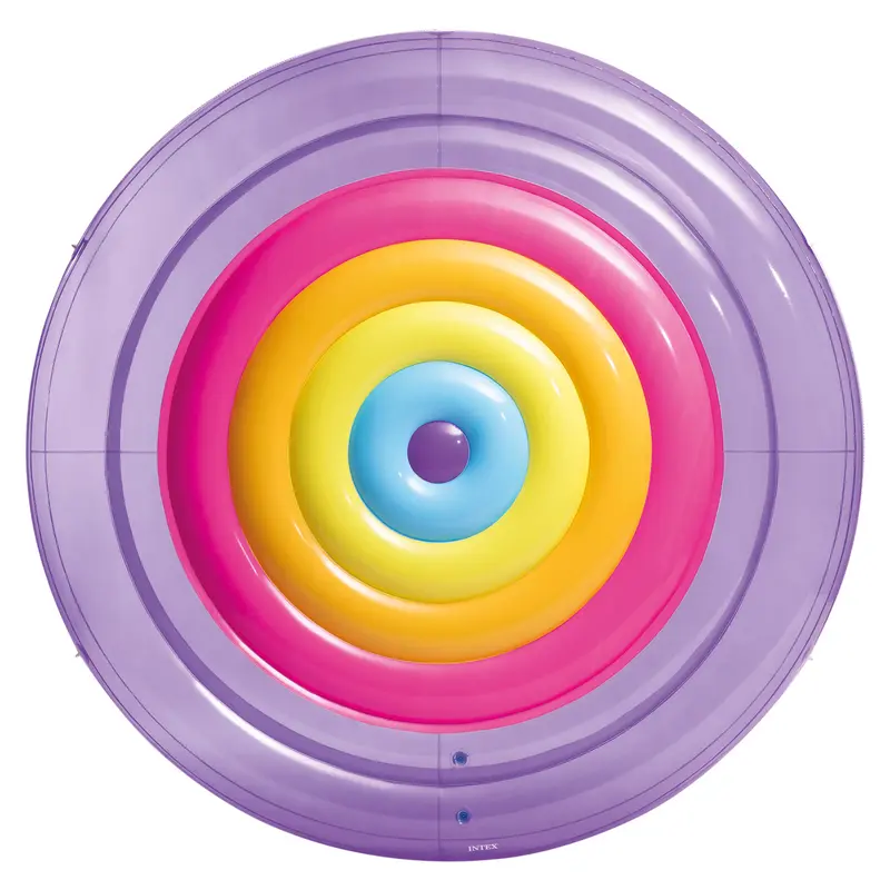 INTEX Isla hinchable arcoíris Ø201 cm