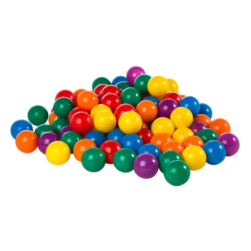 INTEX Pack 100 bolas multicolor 6,5 cm diámetro