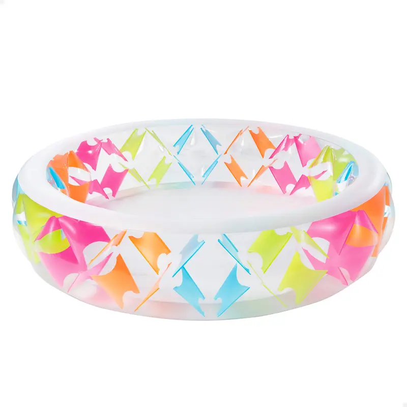 INTEX Piscina hinchable de colores 229x56 cm