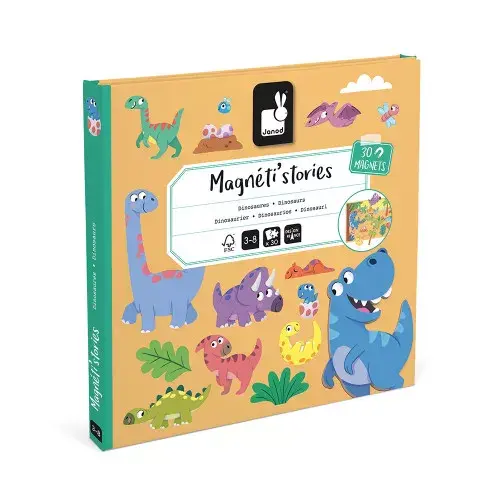 Janod - Magneti`Stories Dinosaurios