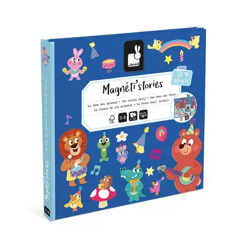 Janod - Magneti`Stories La Fiesta de los Animales