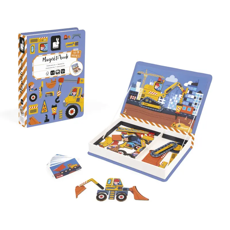 Janod - Magnetibook Construcción