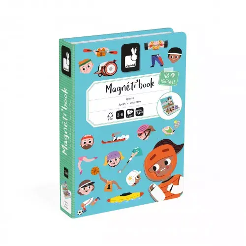 Janod - Magnetibook Deportes