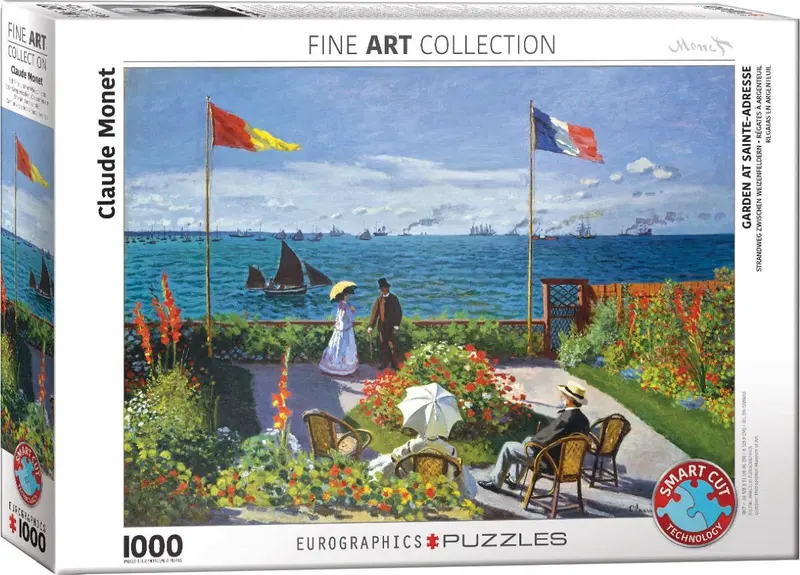 Jardín en Sainte-Adresse. Claude Monet