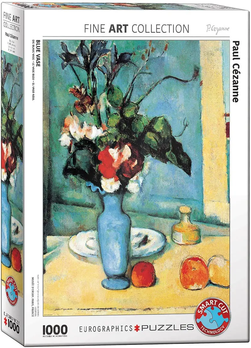 Jarrón azul. Paul Cézanne