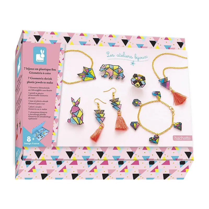 Joyas plástico mágico geometrix - Janod J07996