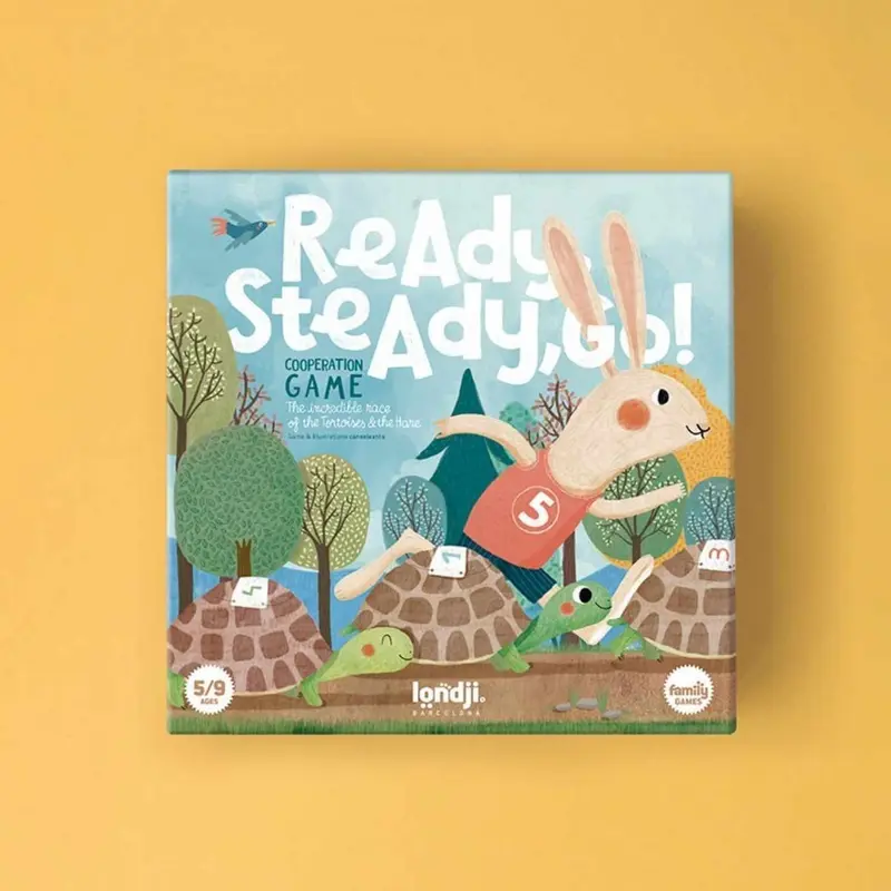 Juego cooperativo familiar Ready Steady Go! Londji