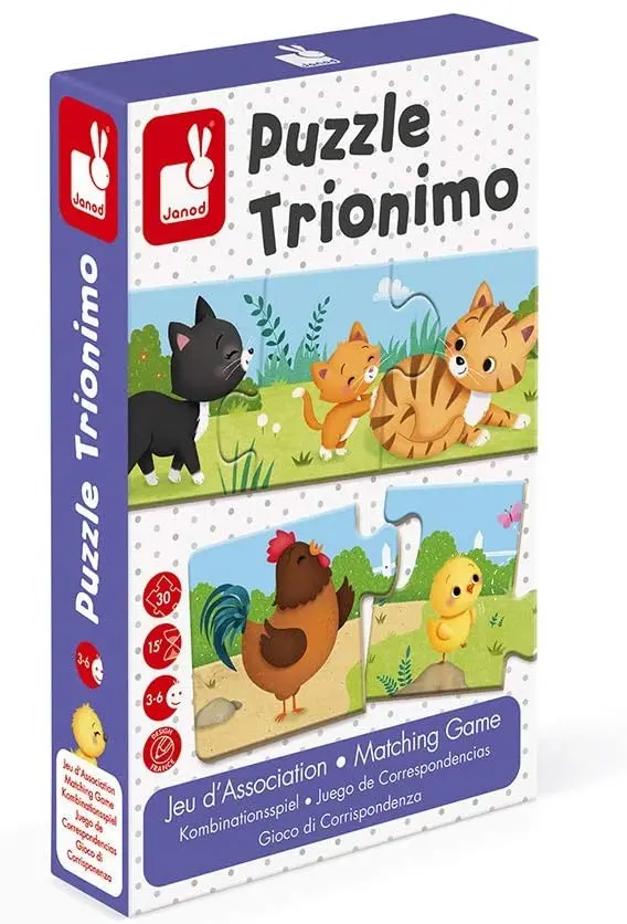 JUEGO CORRESPONDENCIAS TRIONIMO - Janod (J02710)