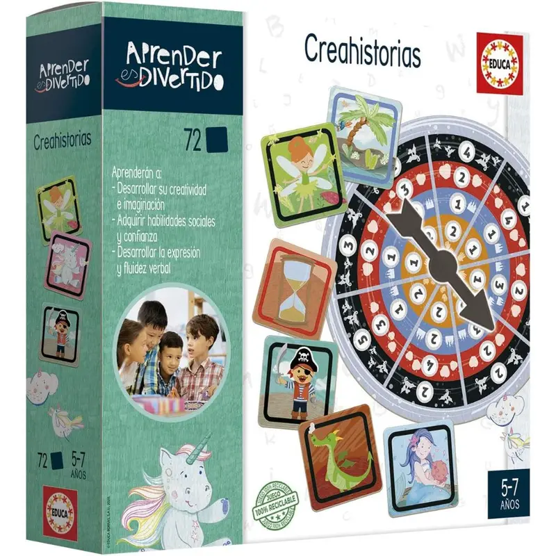 Juego Crea Historias Educa