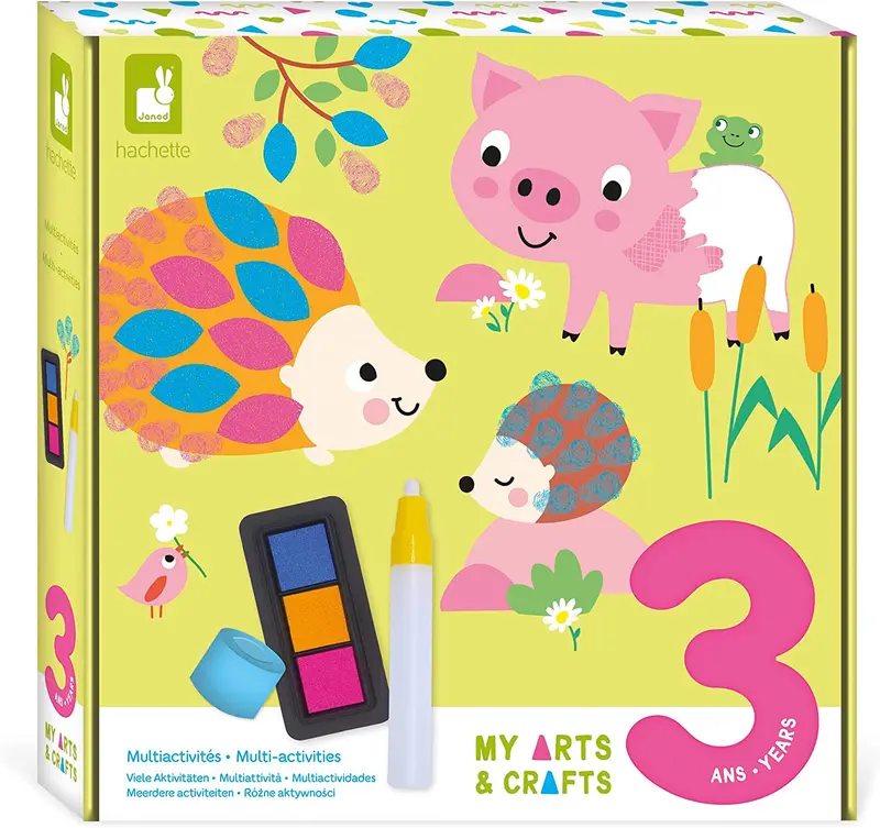 Juego creativo Multiactividades 3 años My Arts & Crafts - Janod J07746
