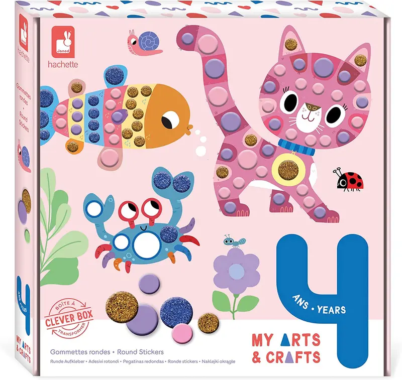 Juego creativo Multiactividades 4 años My Arts & Crafts - Janod J07742
