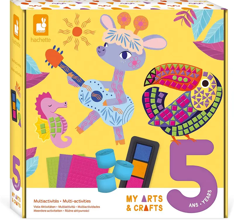 Juego creativo Multiactividades 5 años My Arts & Crafts - Janod J07748